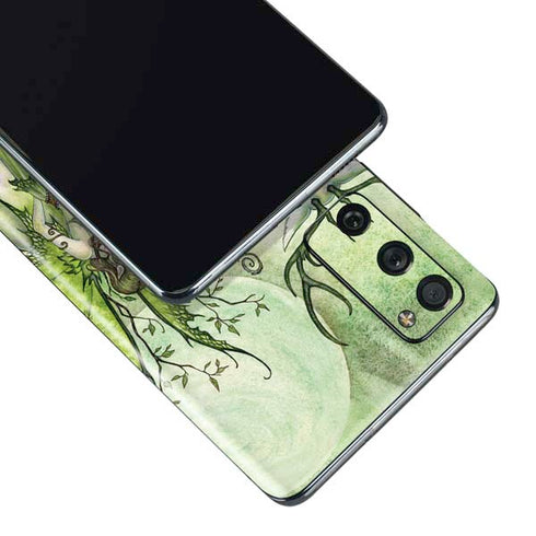 Amy Brown Guardian Fairy and Stag Galaxy S20 Fan Edition Skin
